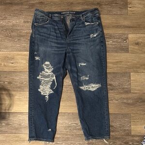 American Eagle Outfitters Blue Straight Leg Jeans